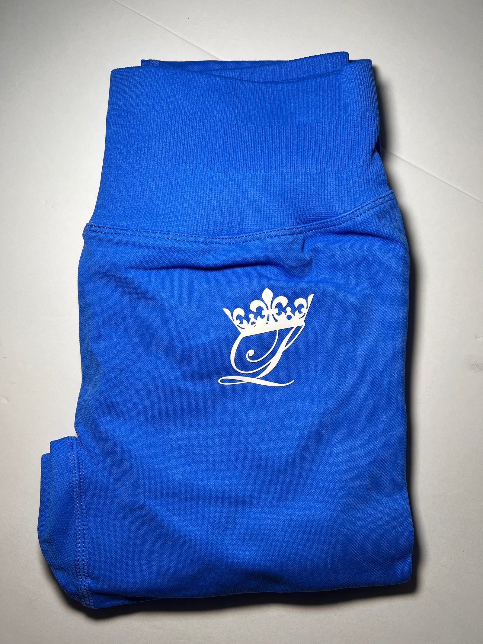 Legging scrunch Bleu