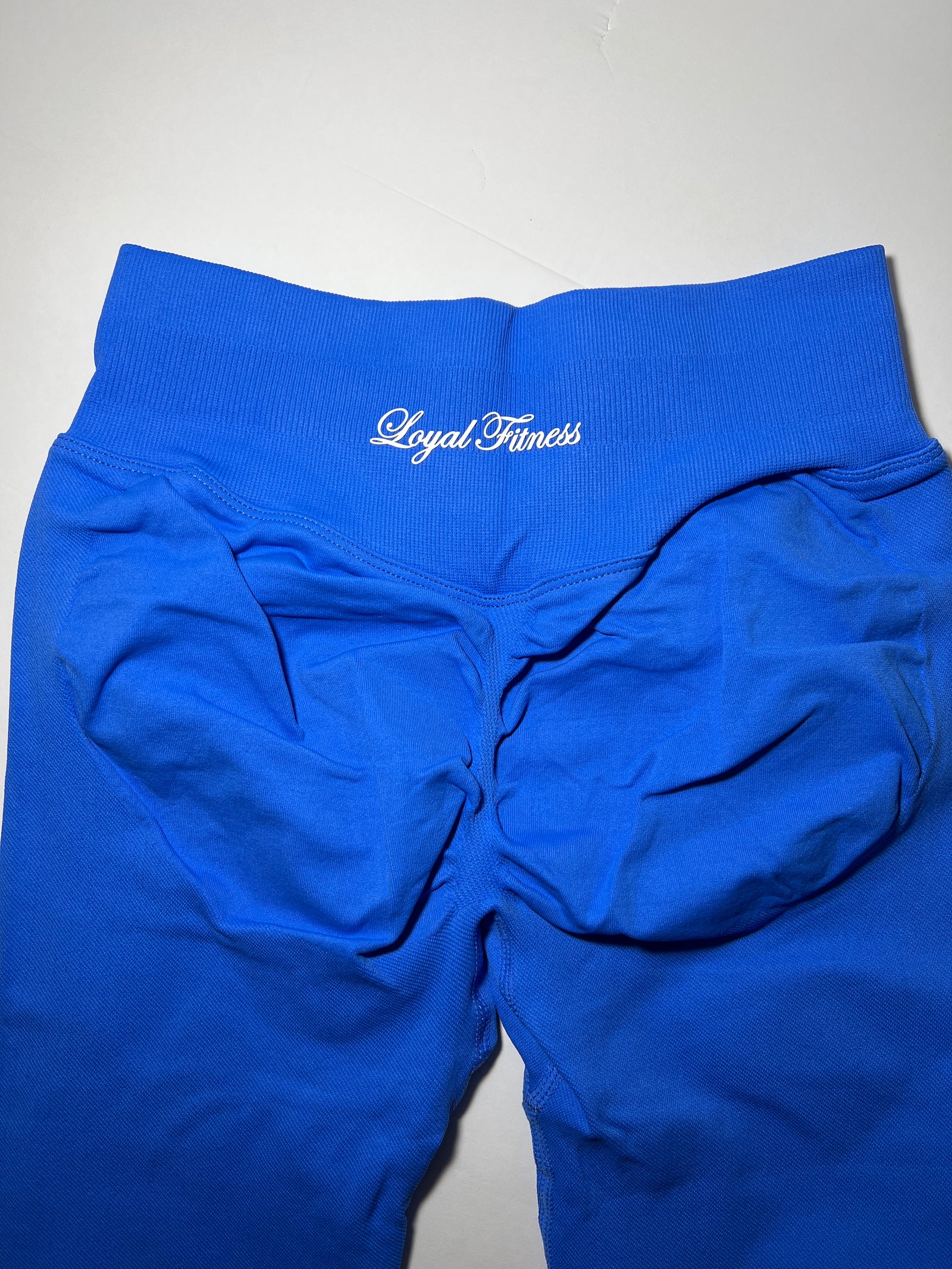 Legging scrunch Bleu