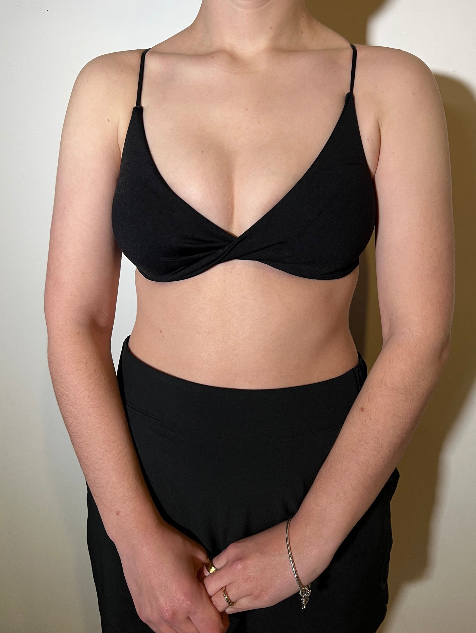 Black Sports Bra