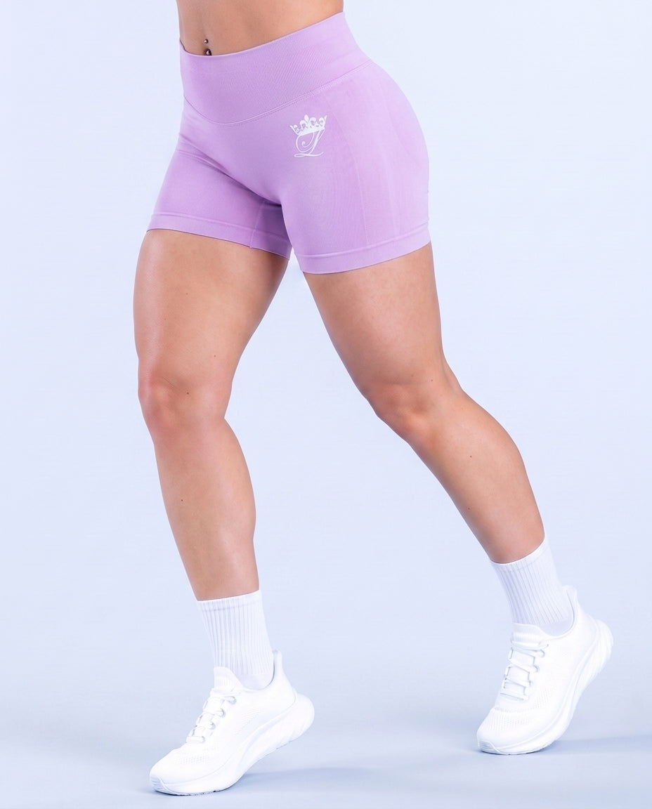 Short Scrunch Amethyst