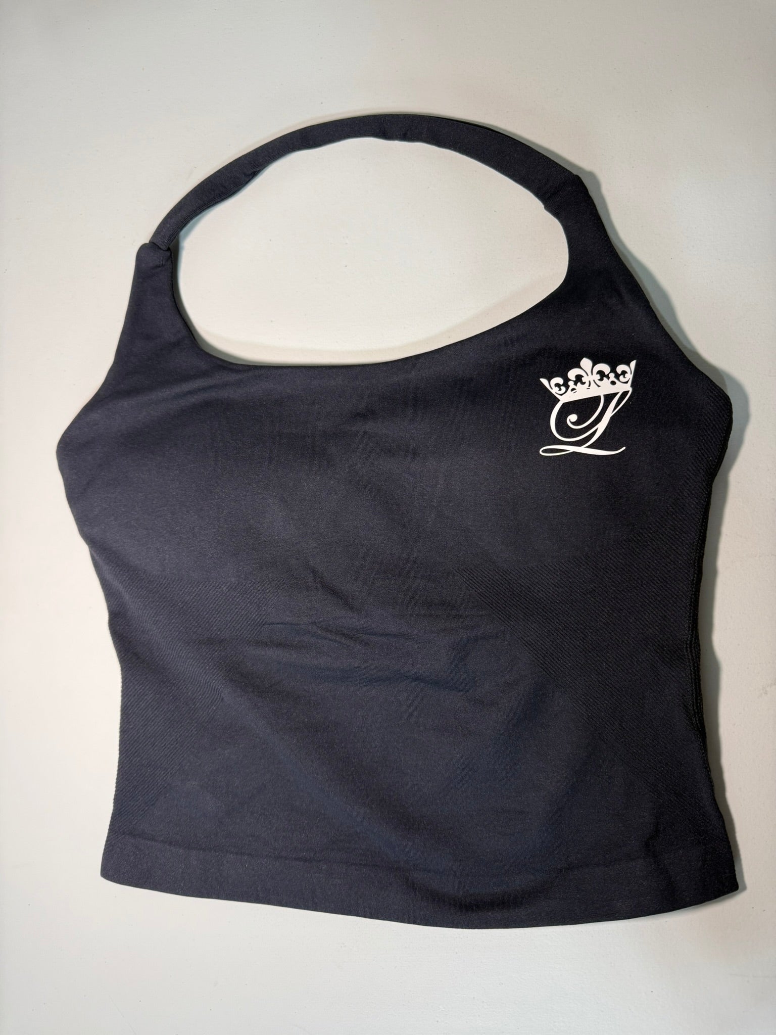 Black Halter top