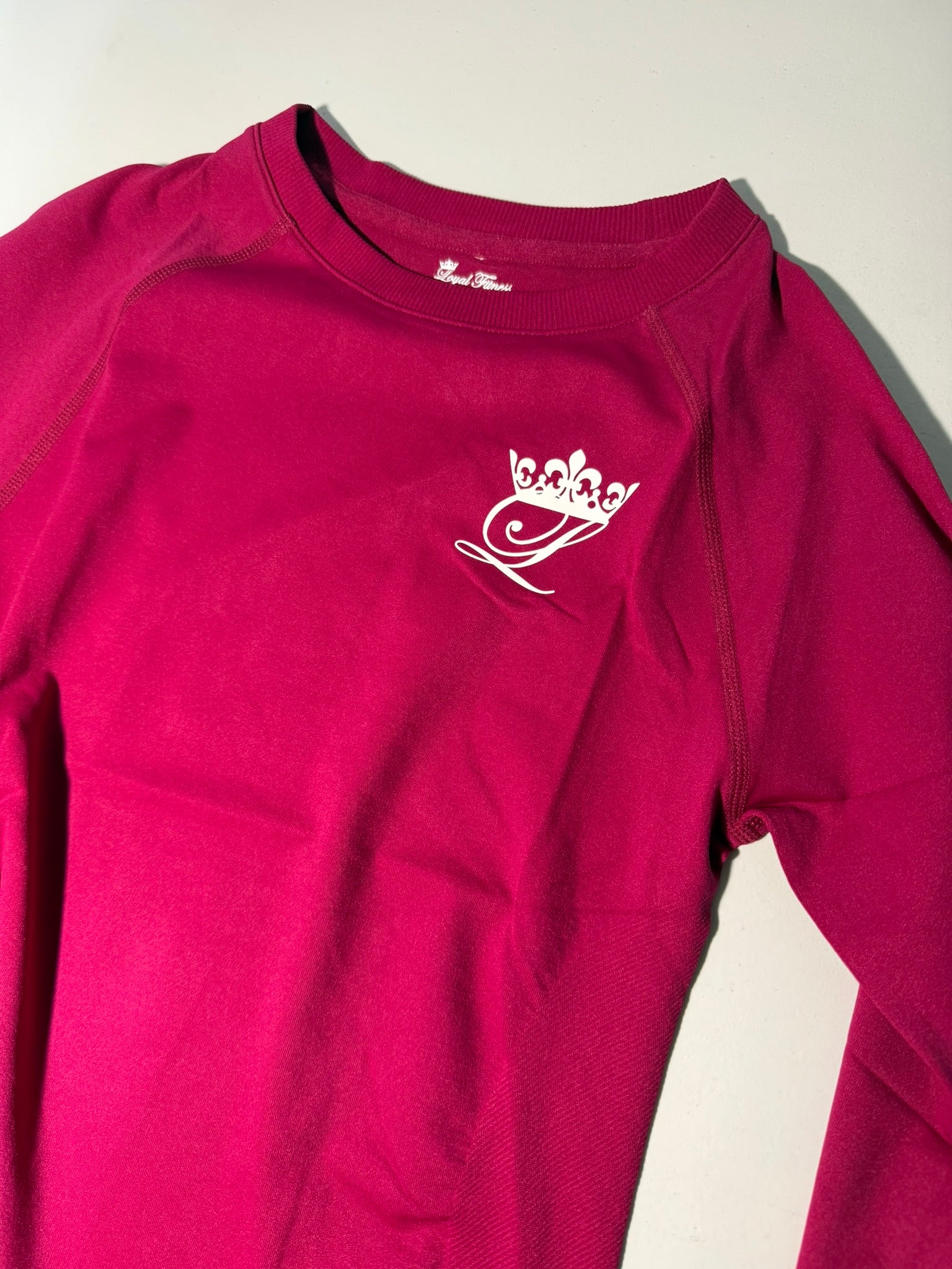 Fuschia Long sleeve Top