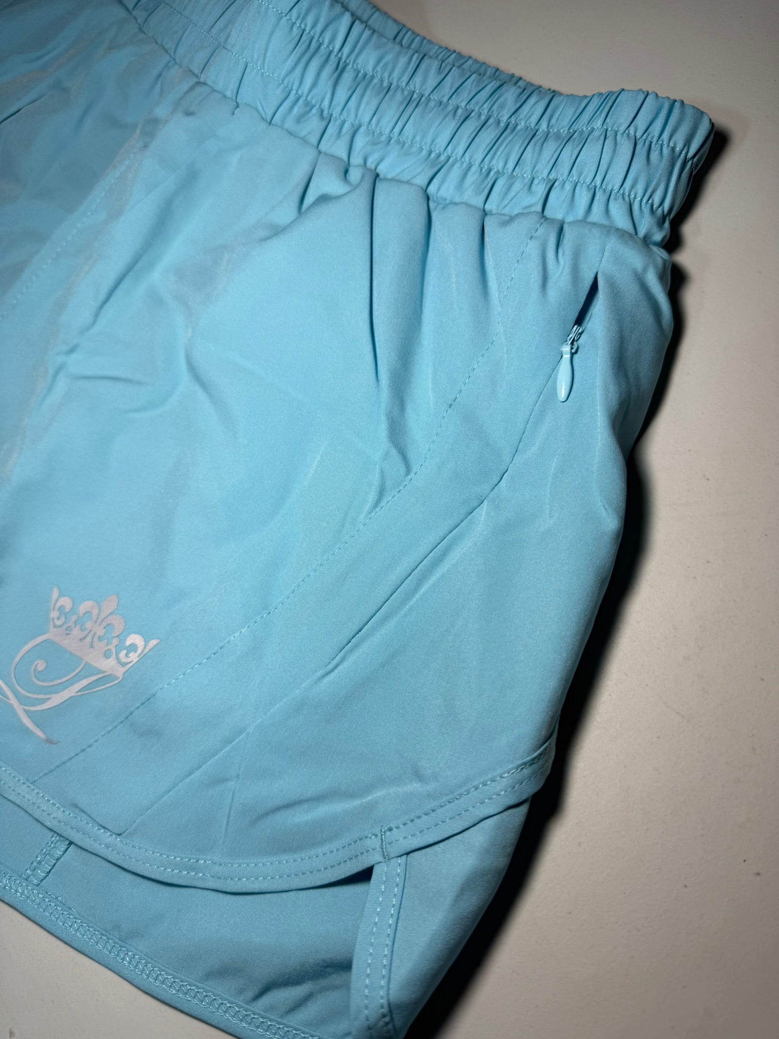 Short avec cuissard - Baby Blue