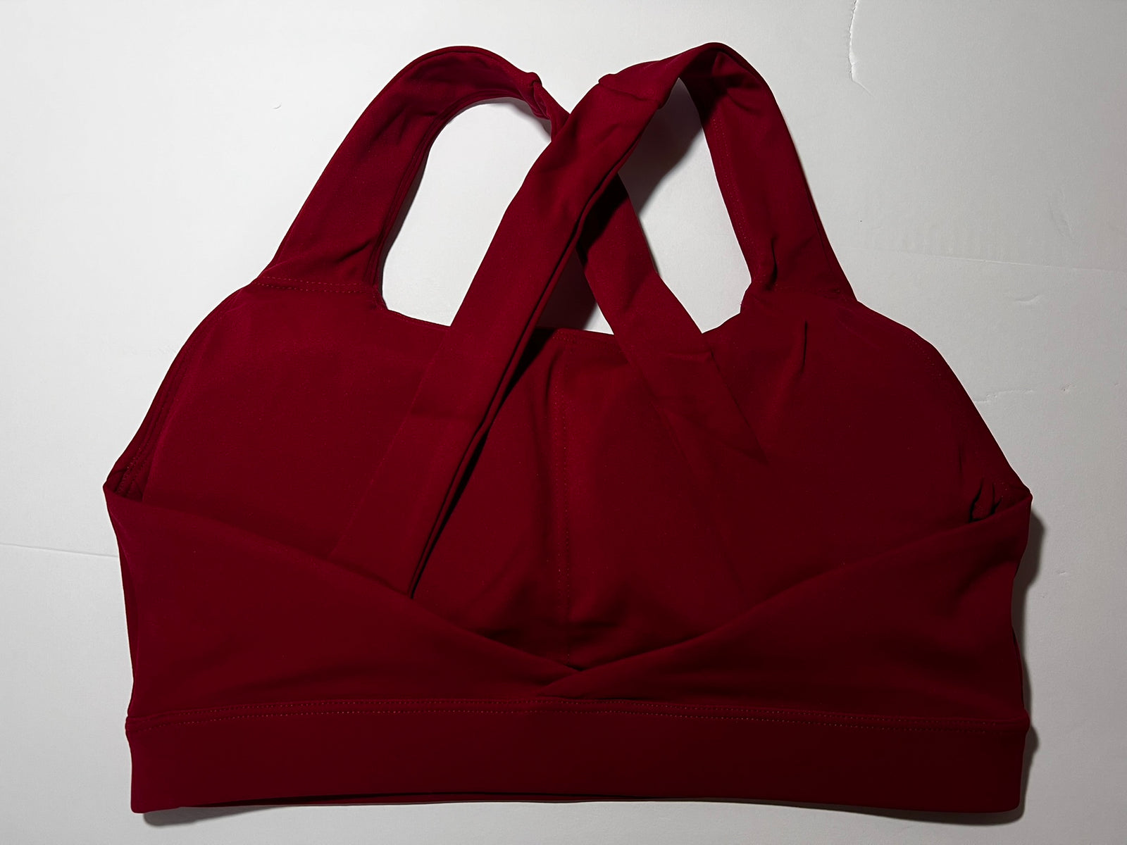 Red Sports Bra