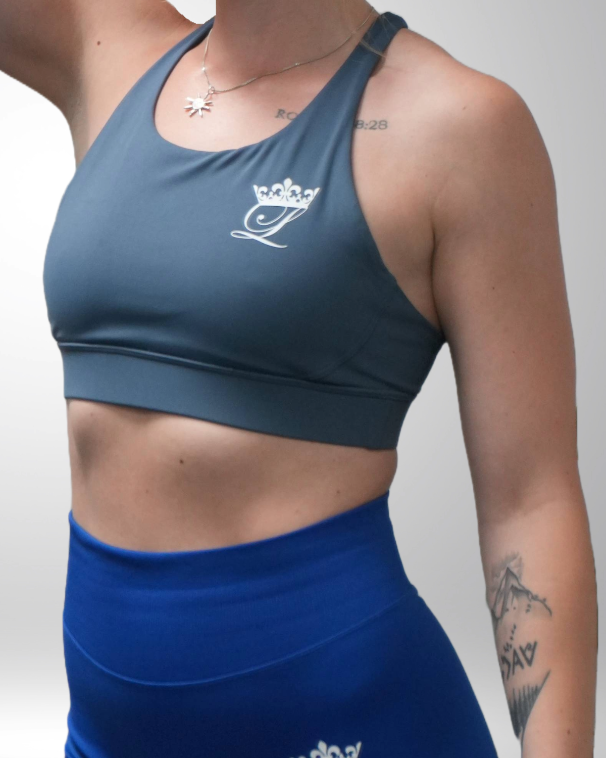 Navy Sports bra