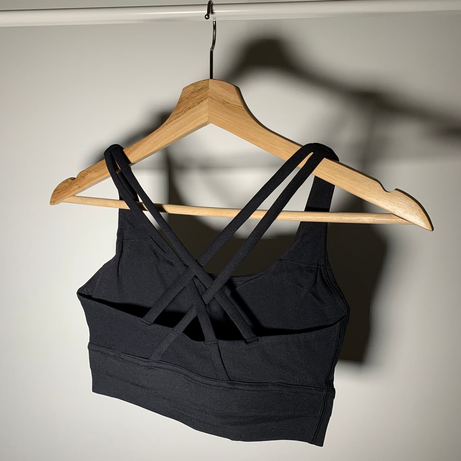 Black Sports bra