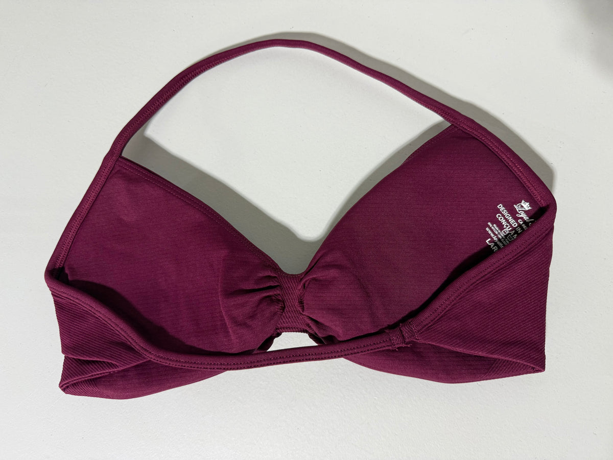 Strappy bra Winter Berry