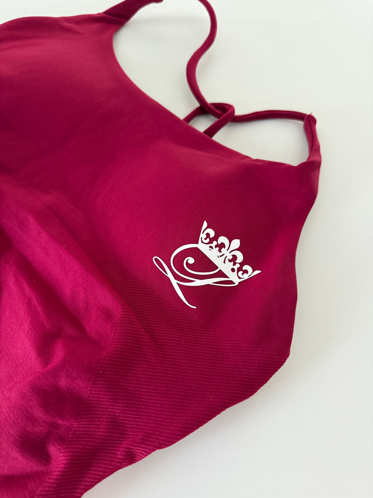 Pink Berry Twist Back Top