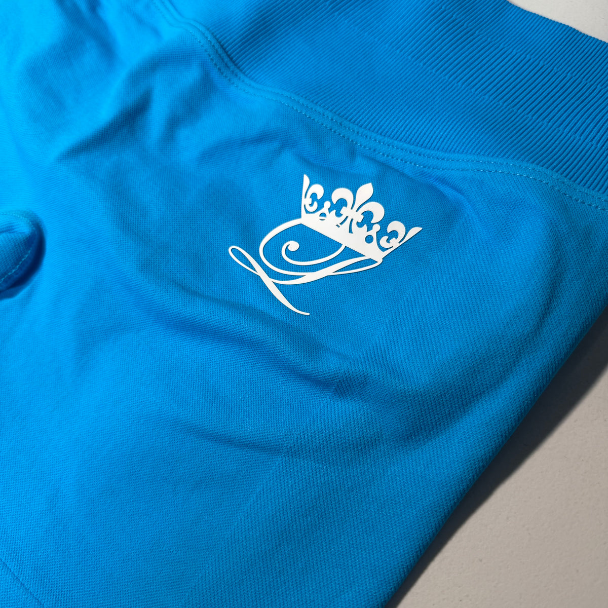 Short Scrunch Bleu Glacier