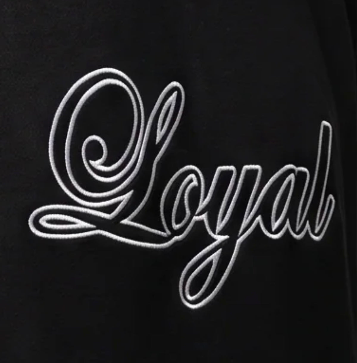 Black Hoodie Loyal