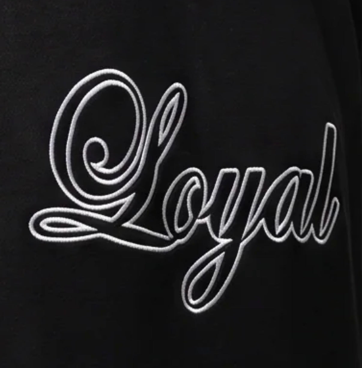 Black Hoodie Loyal