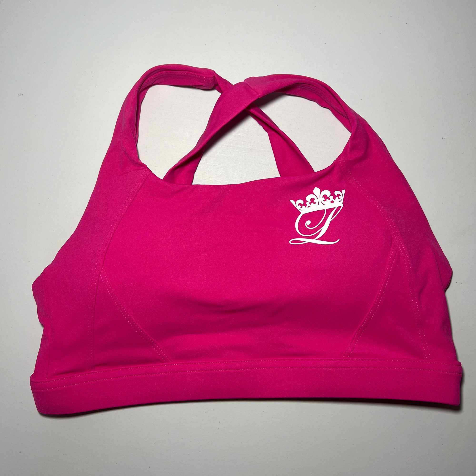 Pink Sports Bra