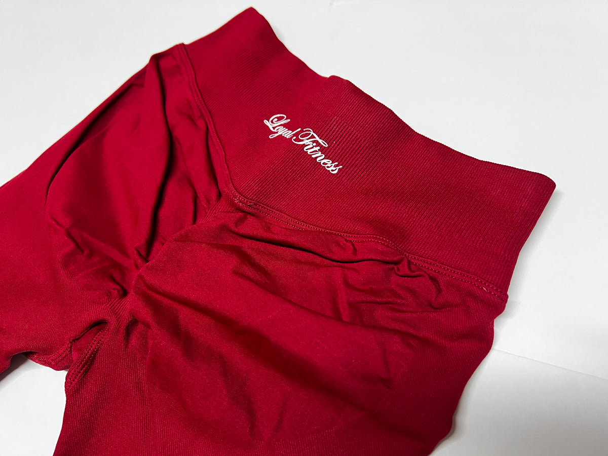 Legging Scrunch Rouge