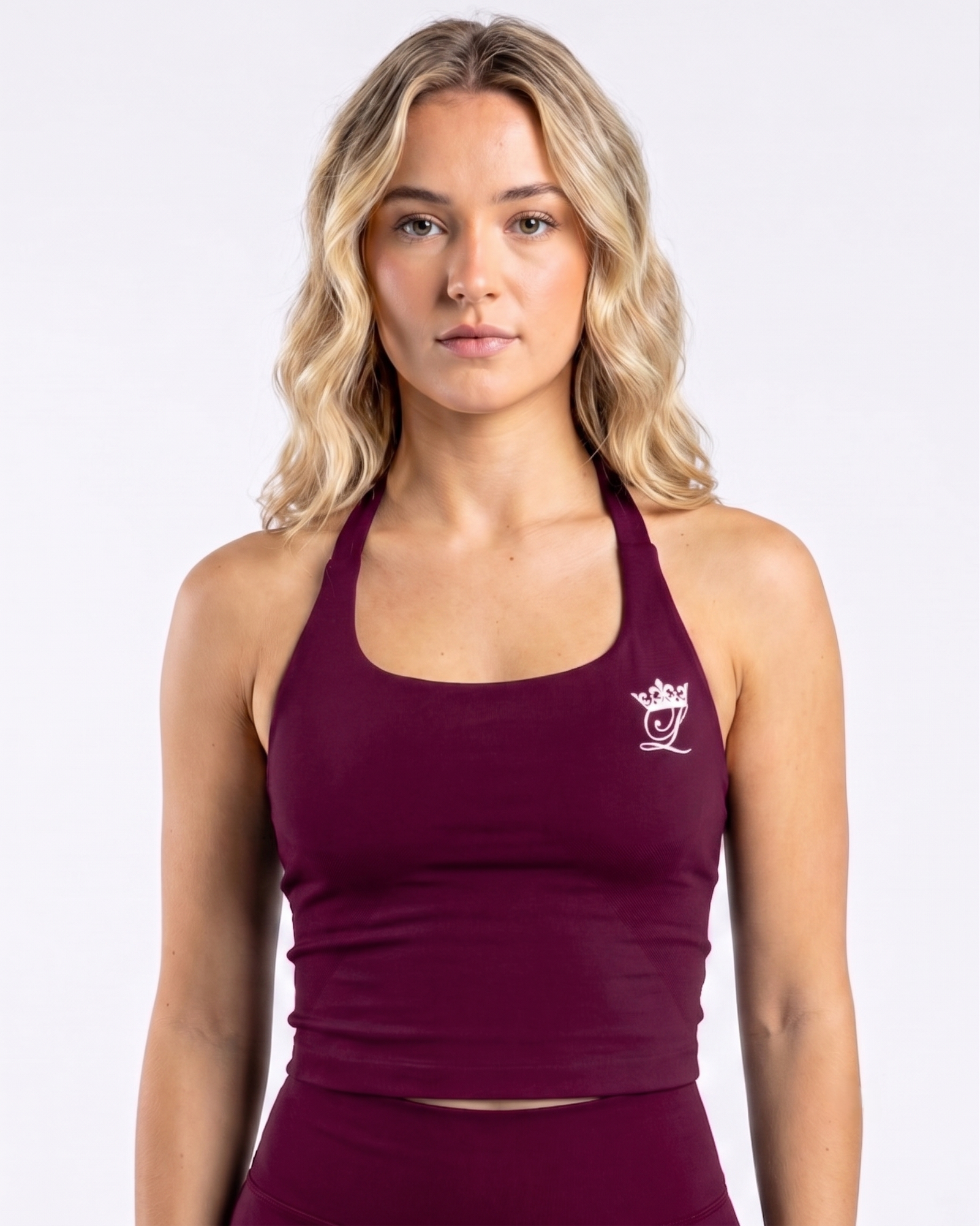 Halter Top Winter Berry