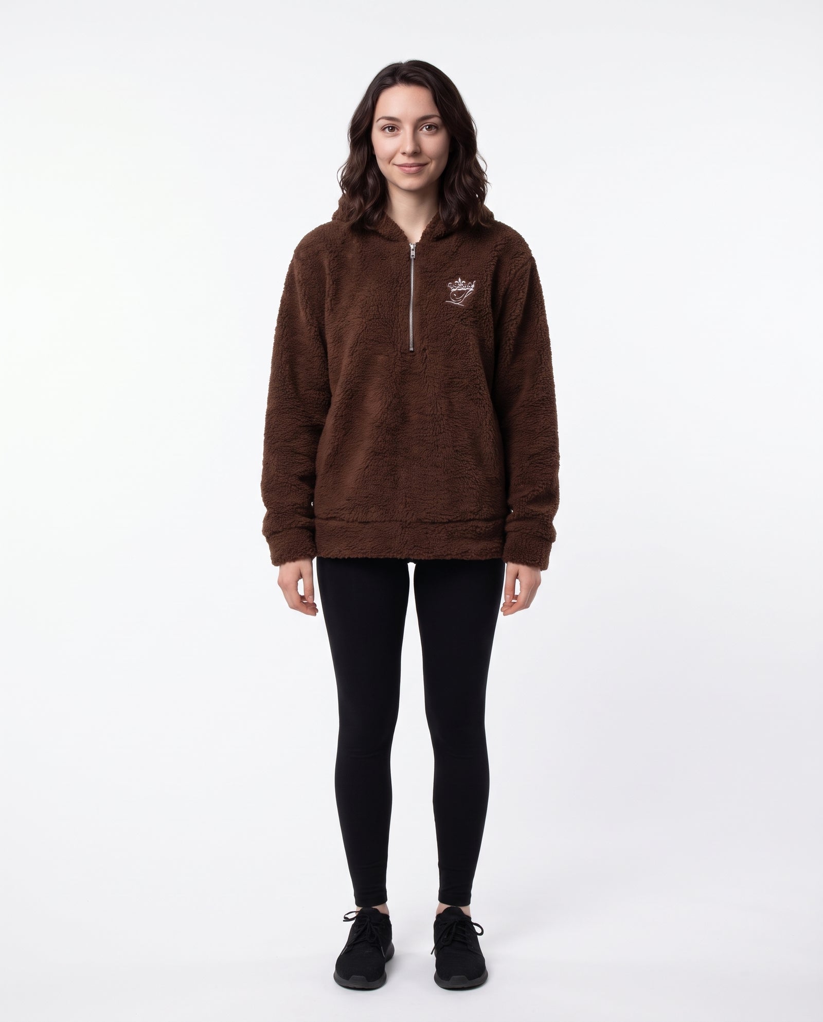 Fluff Hoodie Chocolate