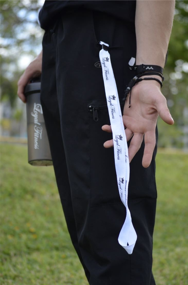 White Lanyard