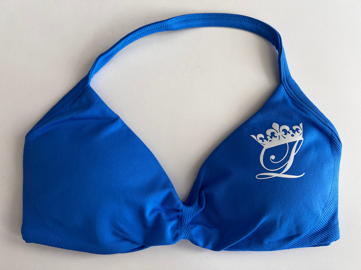 Blue Sports Bra