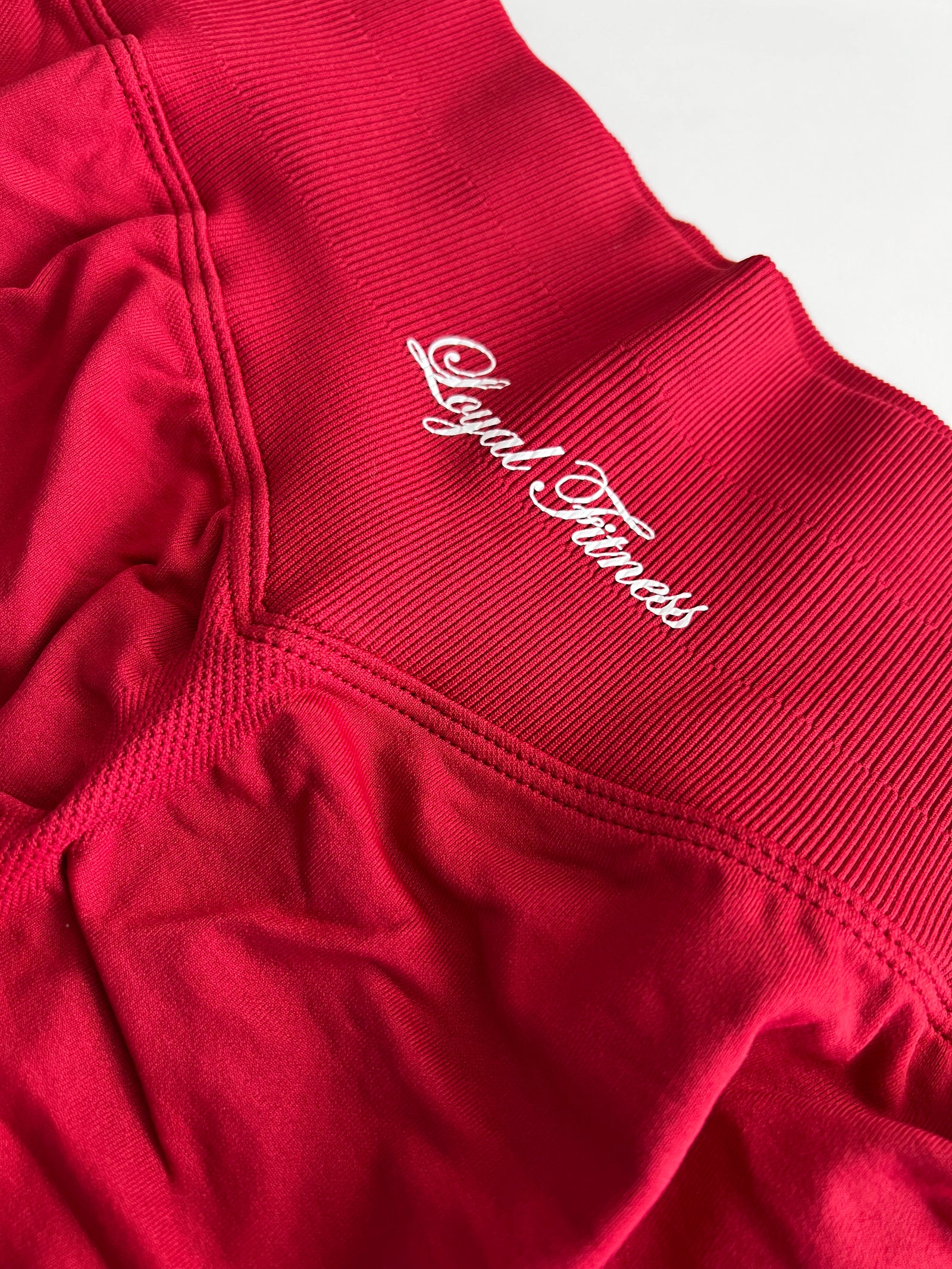 Legging Scrunch Rouge