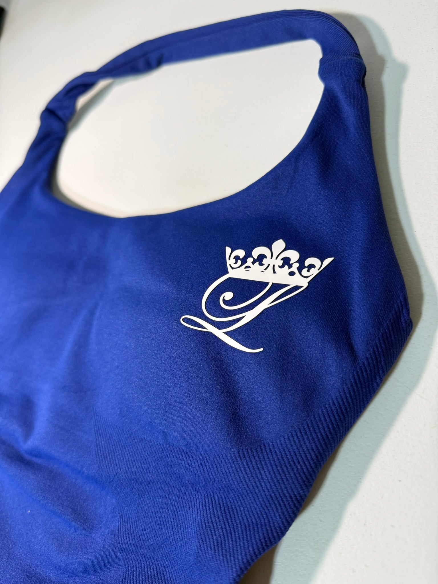 Halter Top Dark Blue