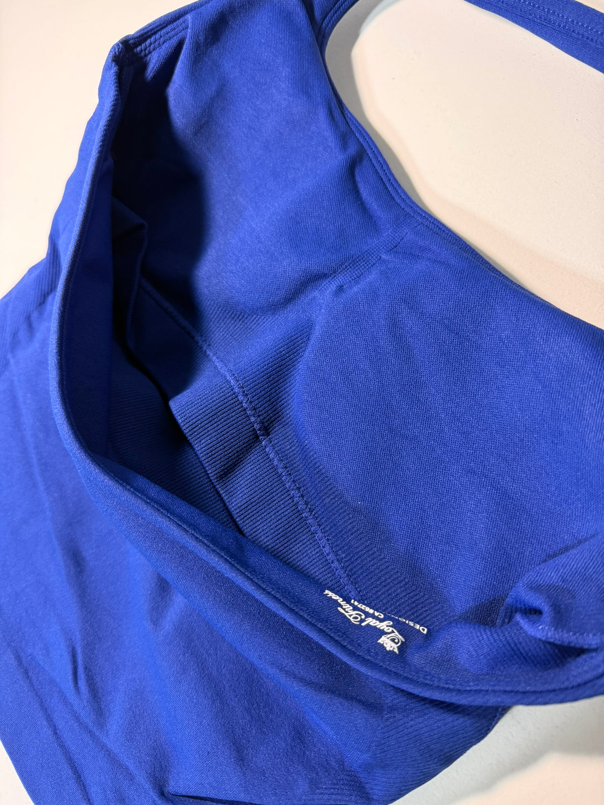Halter Top Dark Blue