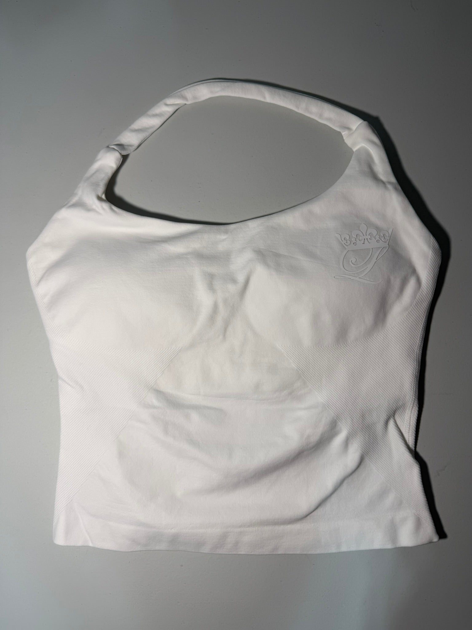Halter Top Blanc