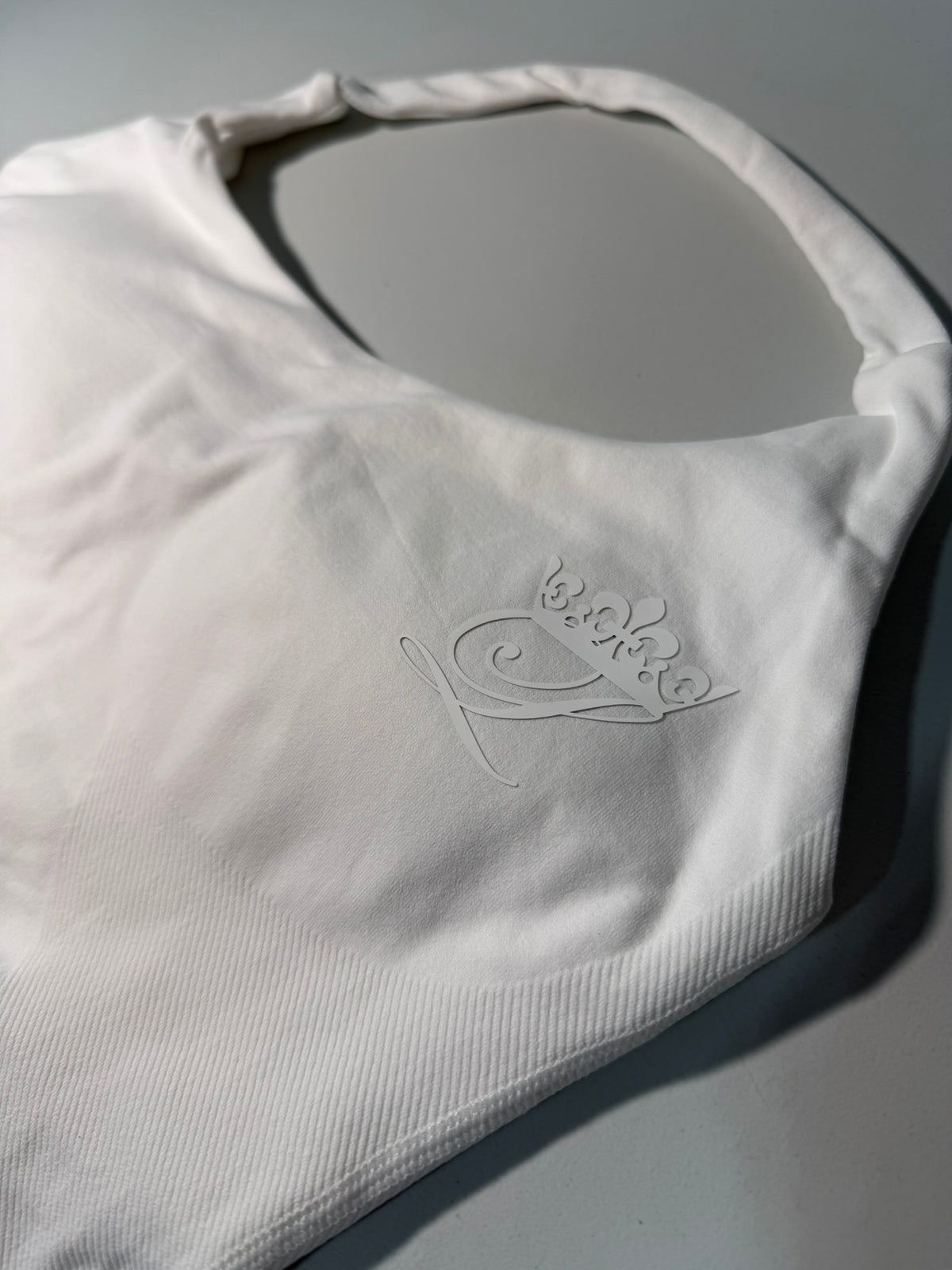Halter Top Blanc