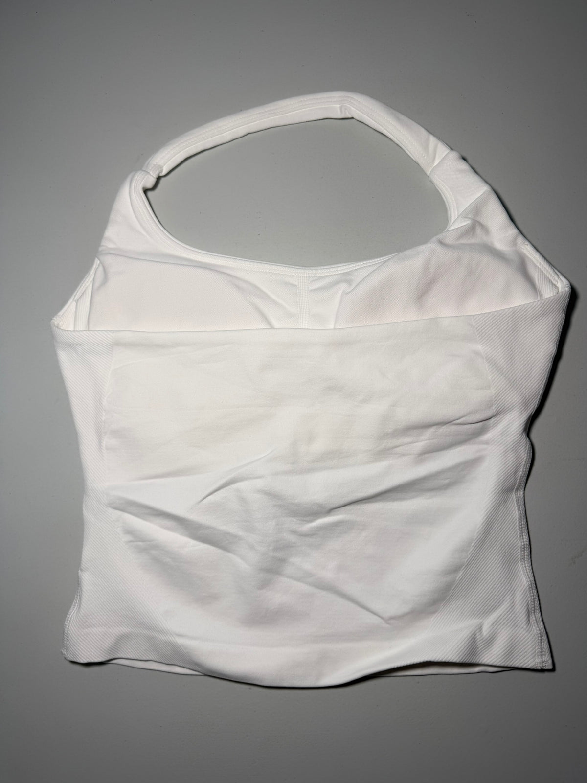 Halter Top Blanc