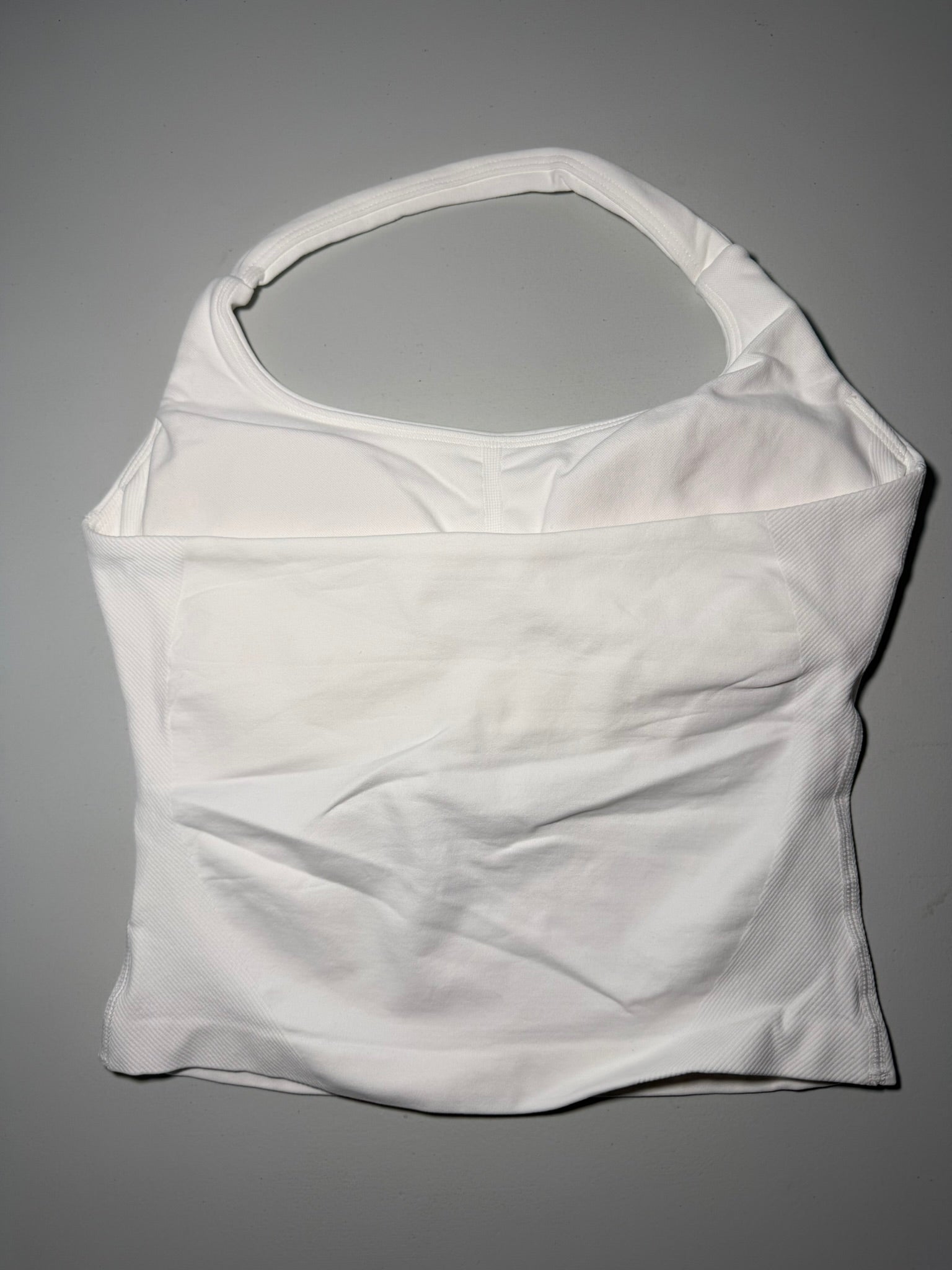 Halter Top Blanc