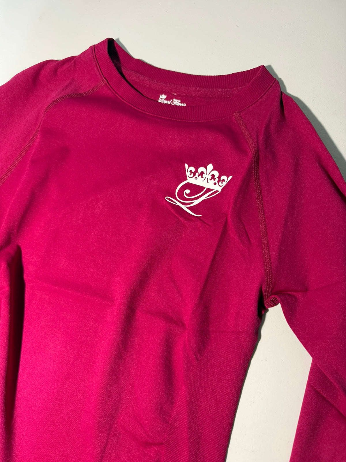 Fuschia Long sleeve Top