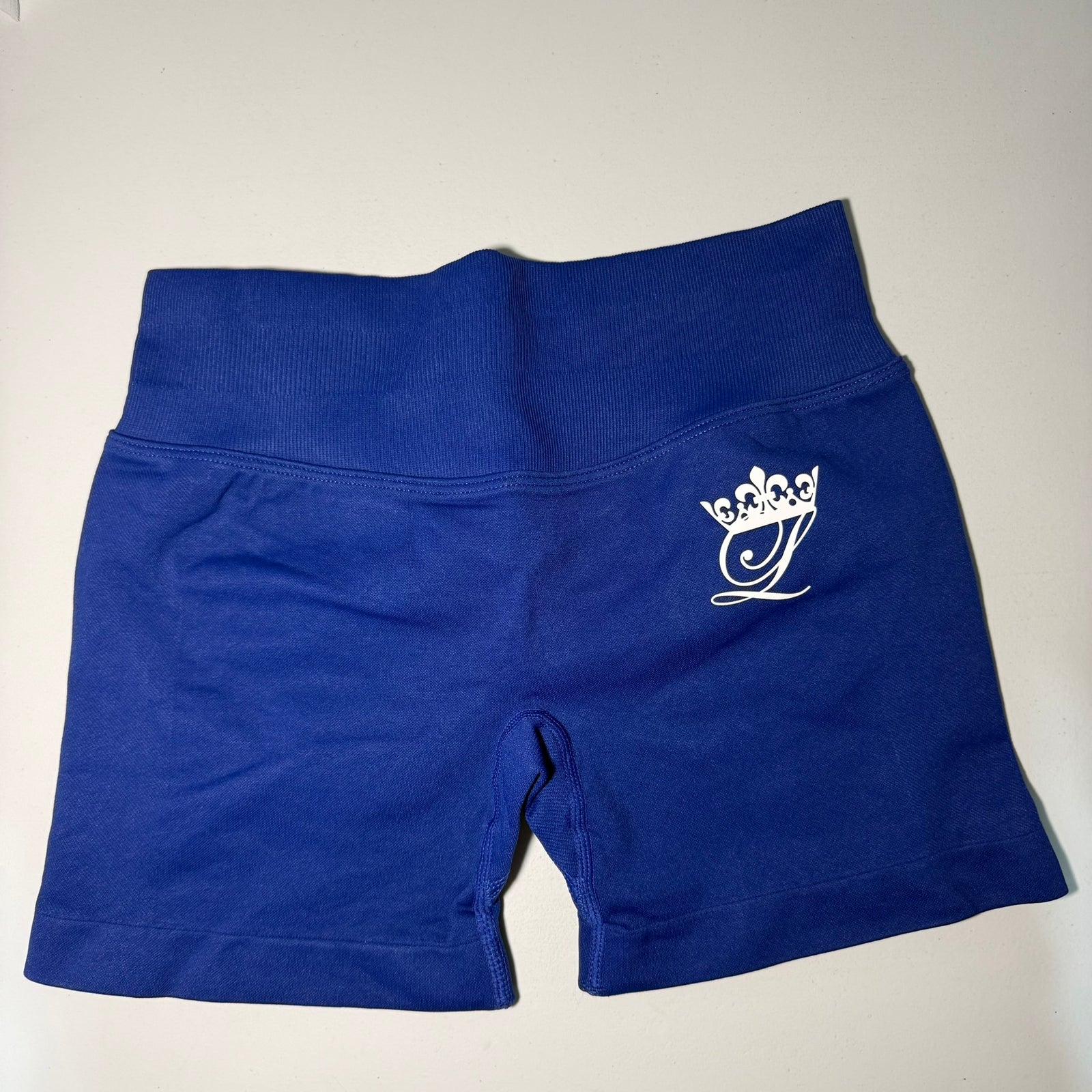 Short Scrunch Navy Blue