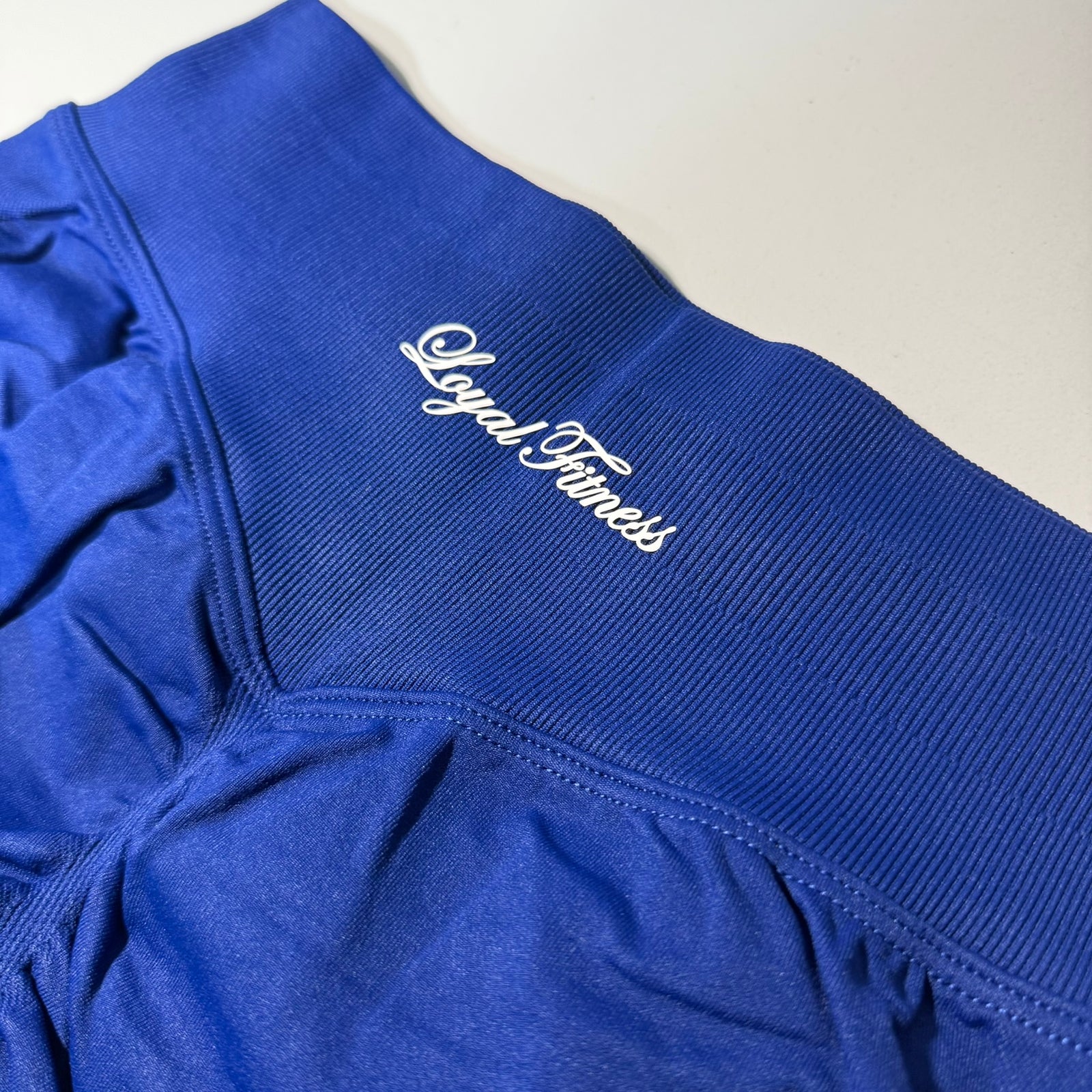 Short Scrunch Navy Blue