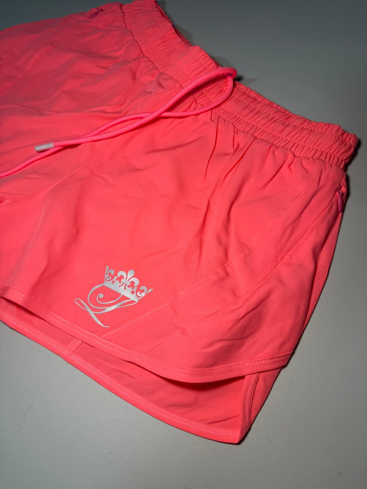 Short avec cuissard - Orangé