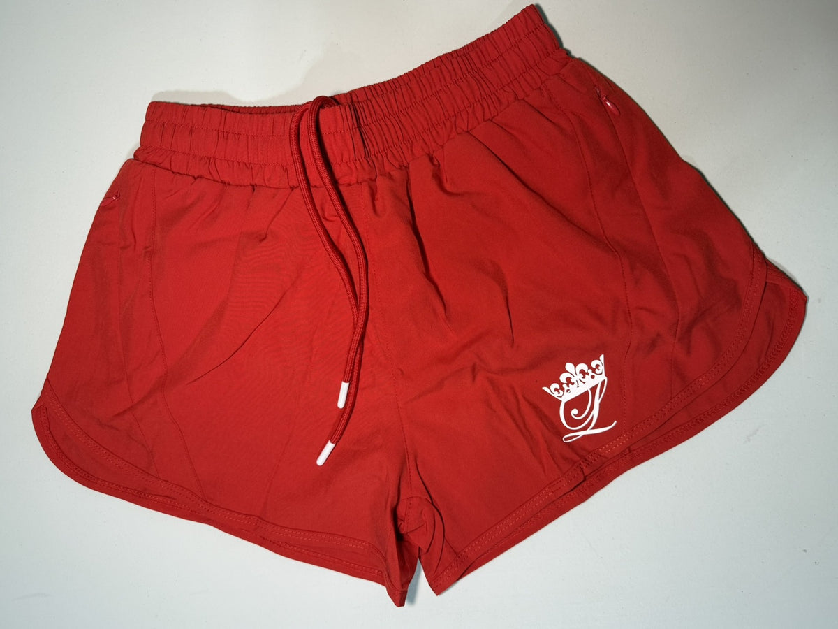 Short avec cuissard - Rouge
