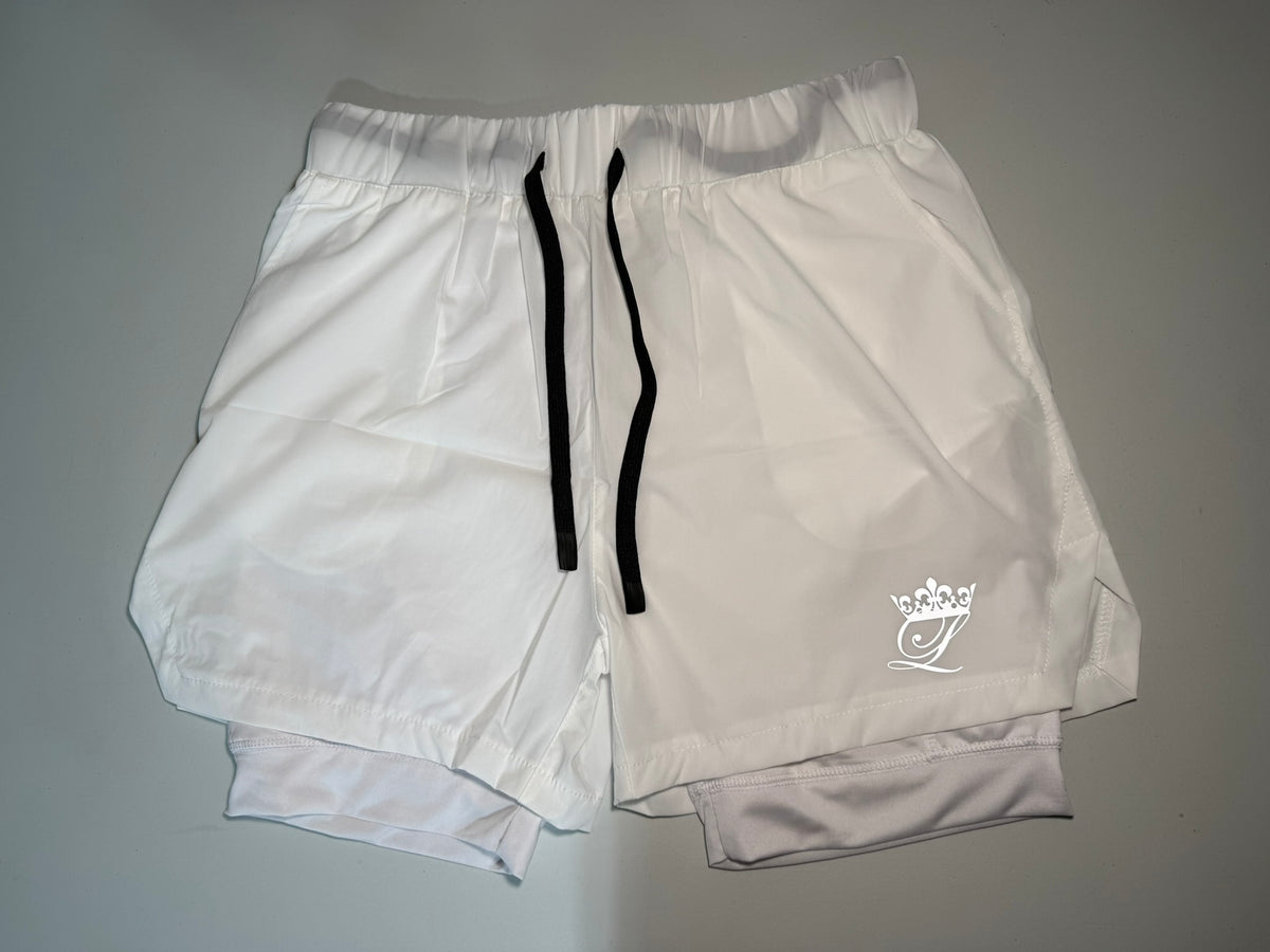 Short 2 en 1 - Blanc
