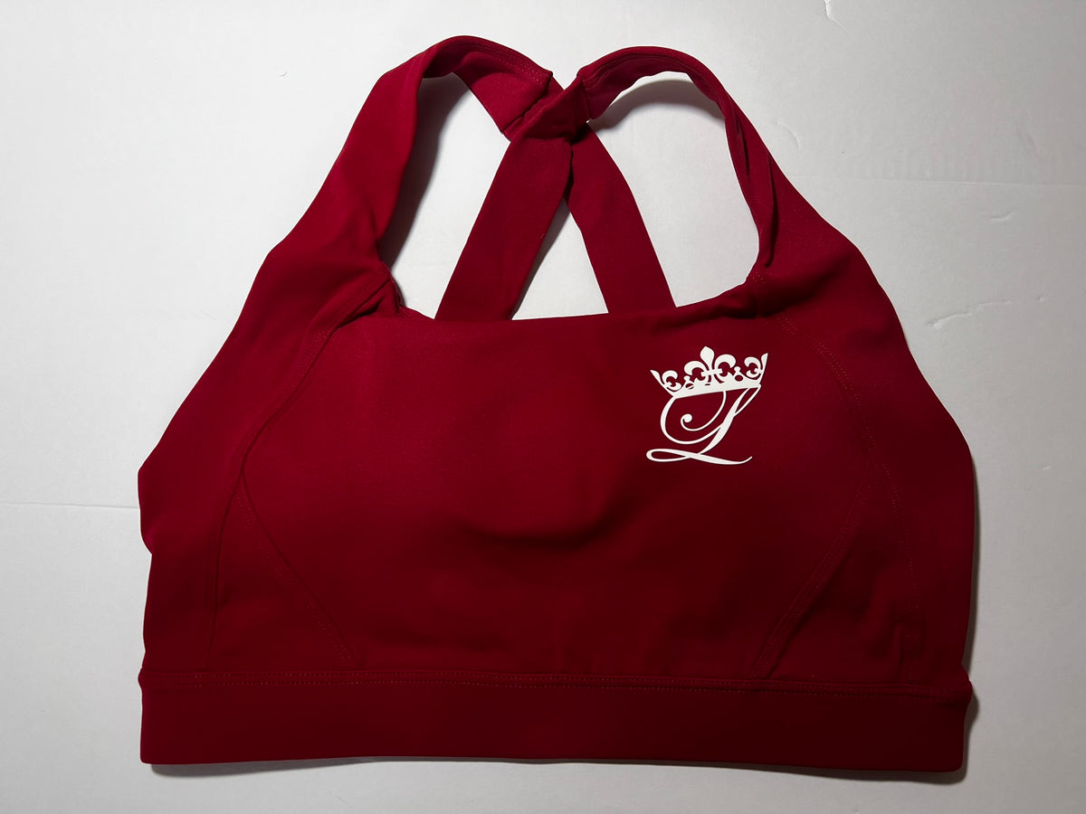 Red Sports Bra