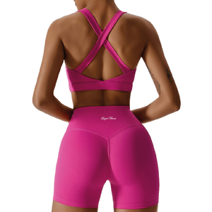 Pink Sports Bra