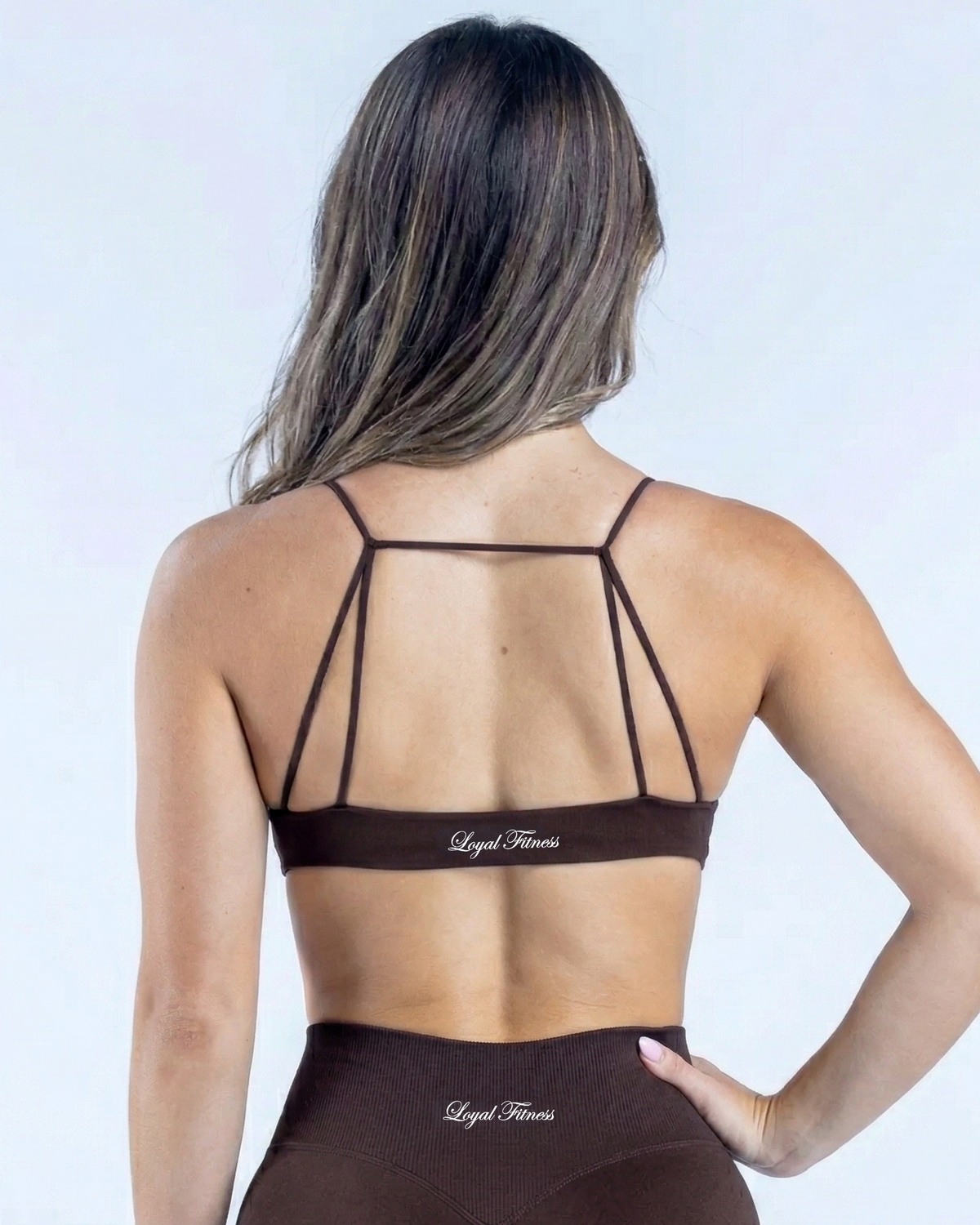 Chocolate Sports Bra