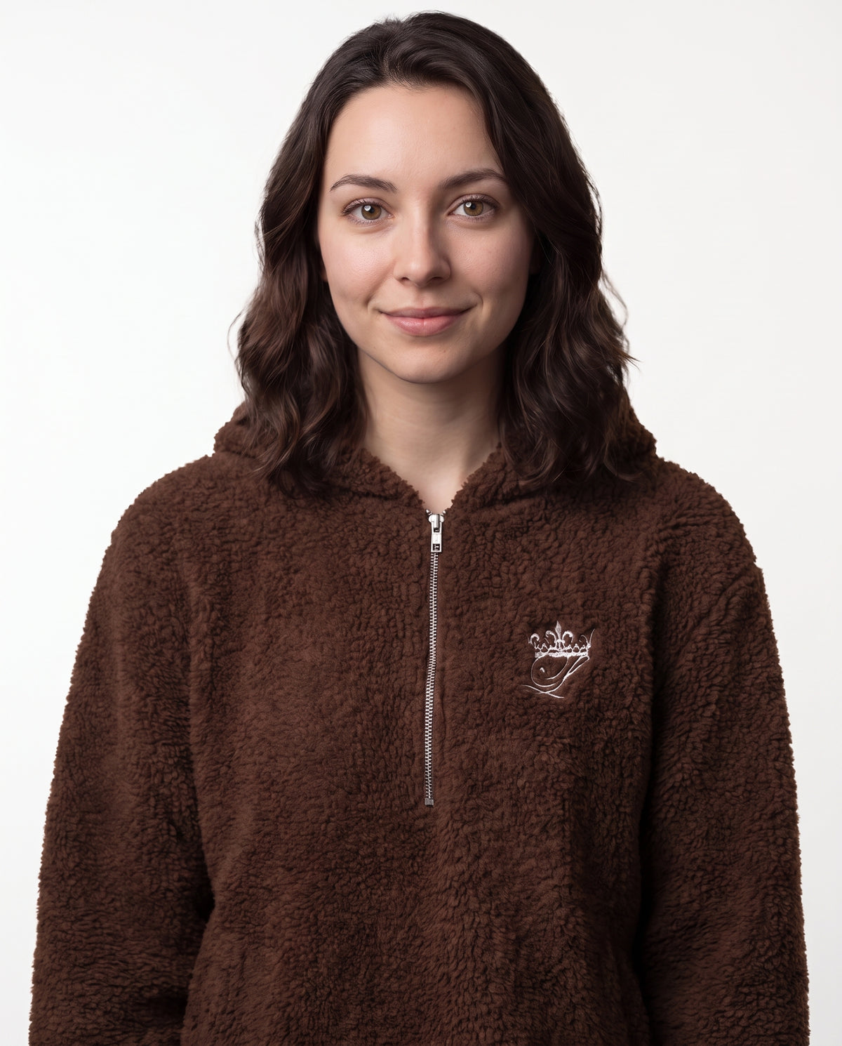 Fluff Hoodie Chocolate
