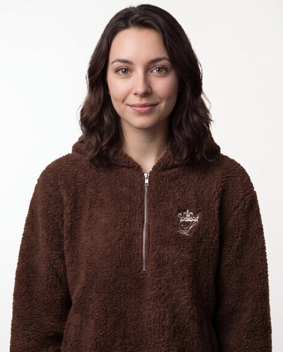 Fluff Hoodie Chocolate
