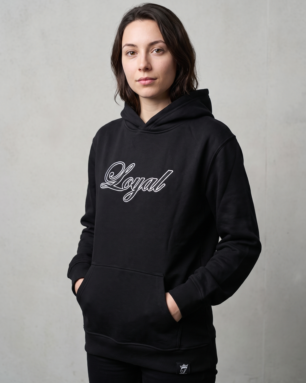 Black Hoodie Loyal