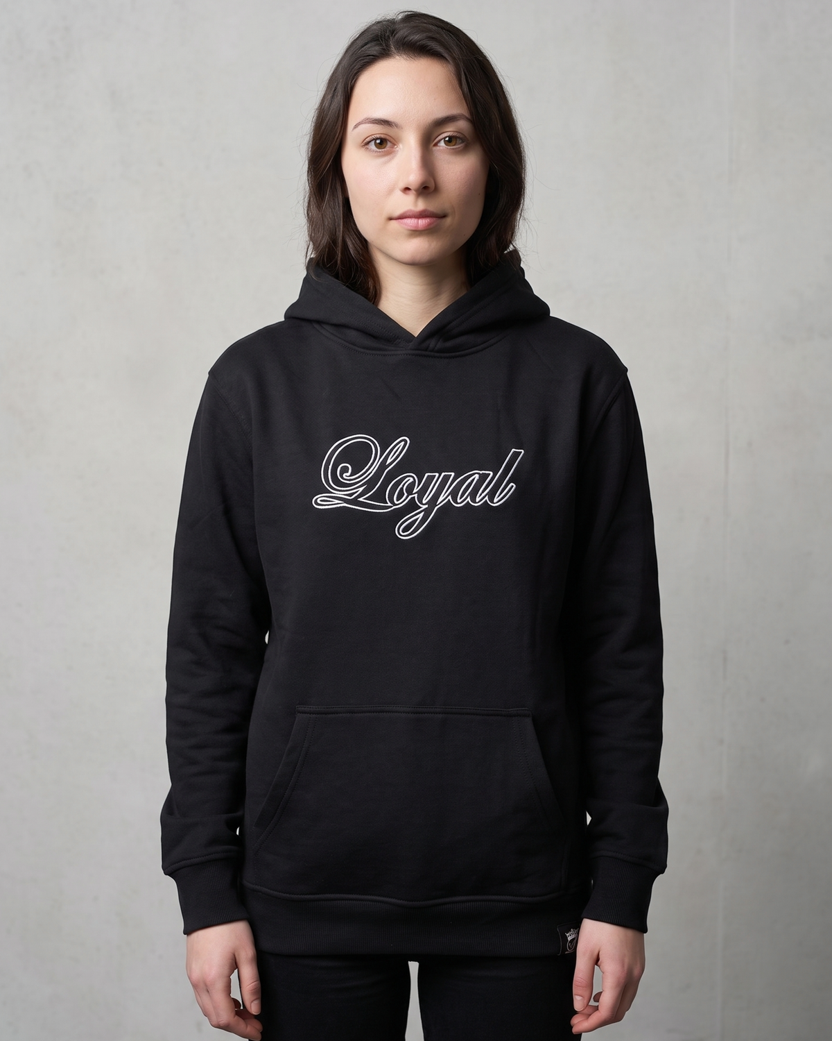 Black Hoodie Loyal