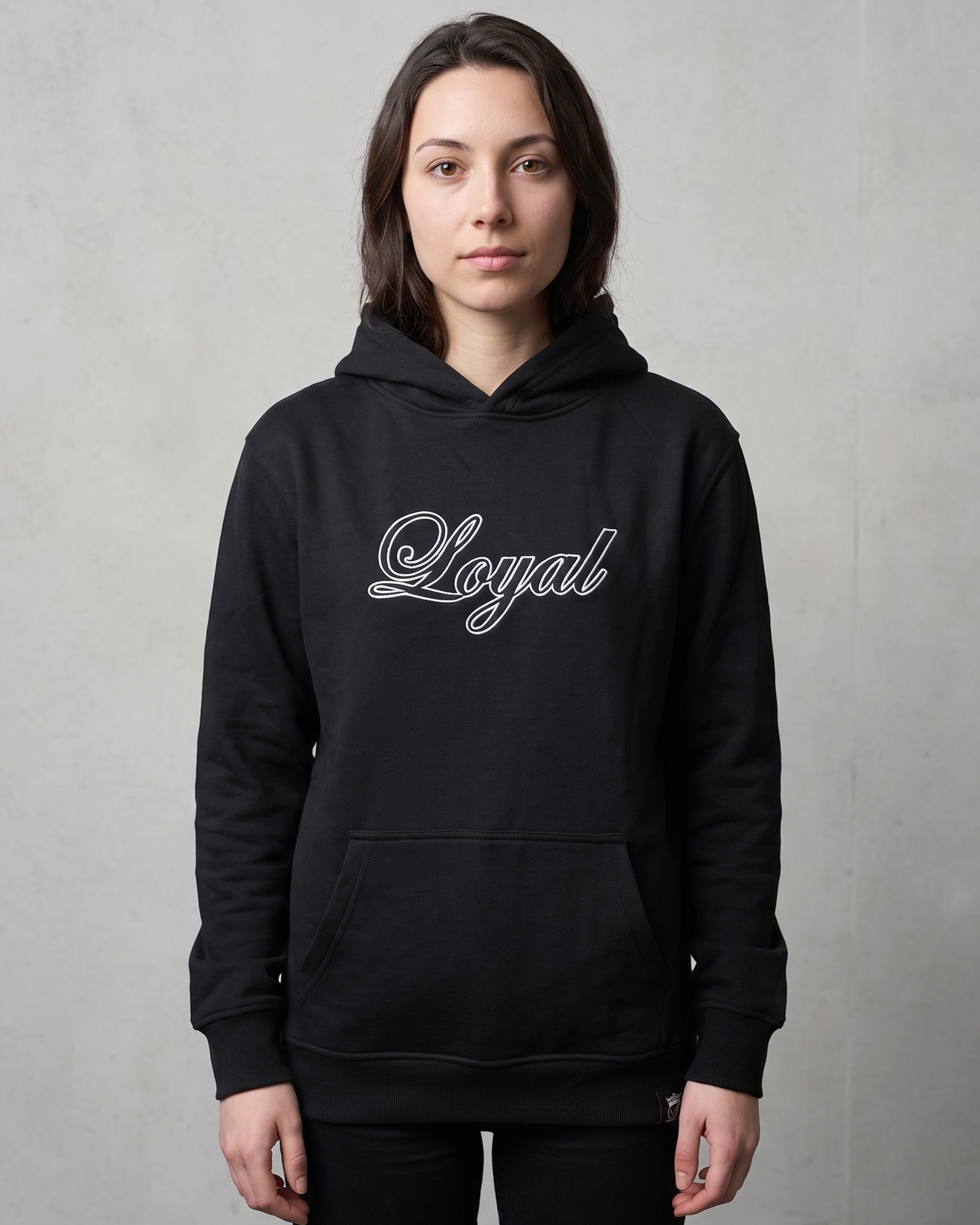 Black Hoodie Loyal