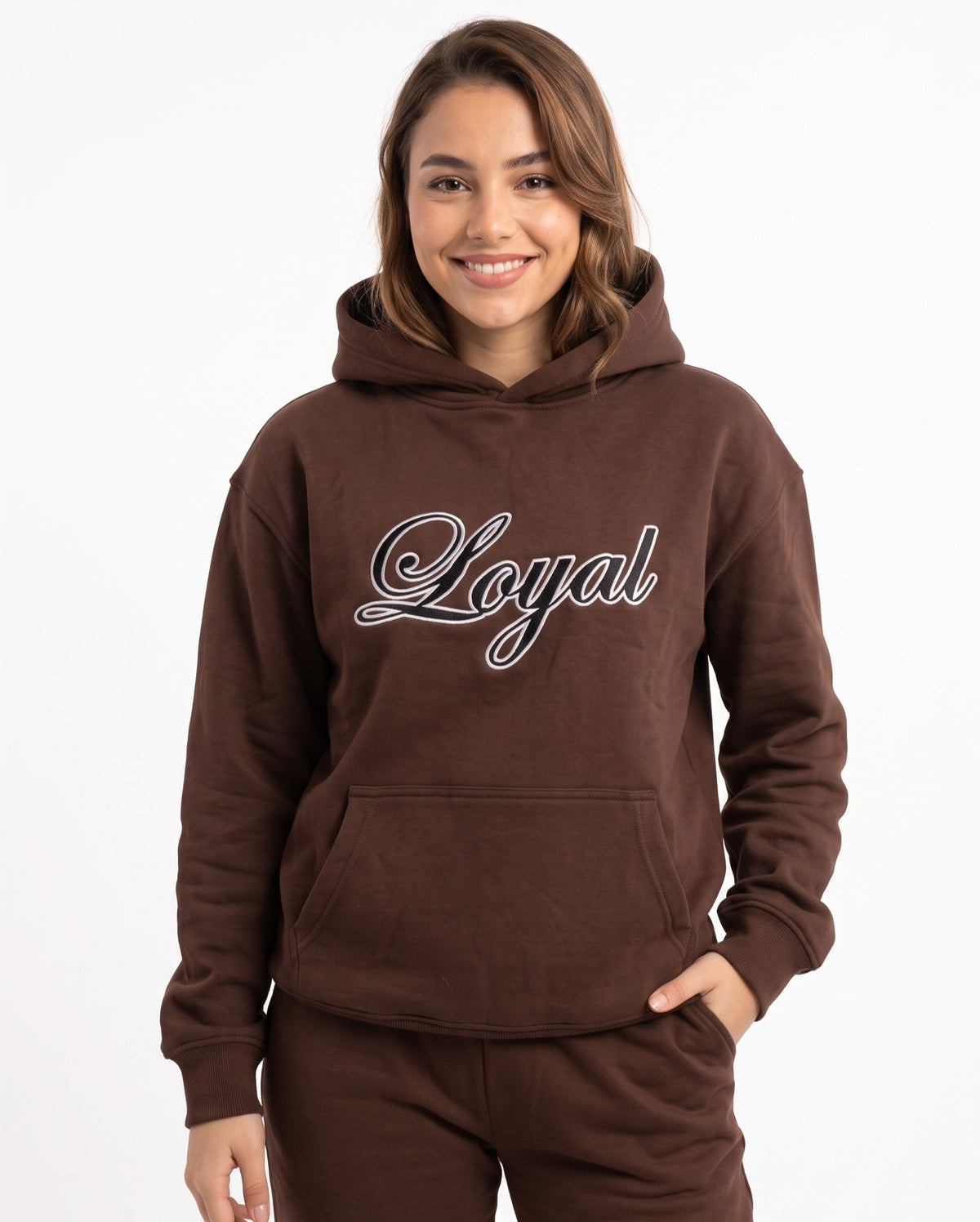 Hoodie Loyal Chocolate
