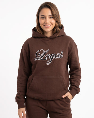 Hoodie Loyal Chocolate