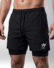 Short 2 en 1 - Noir