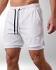 Short 2 en 1 - Blanc
