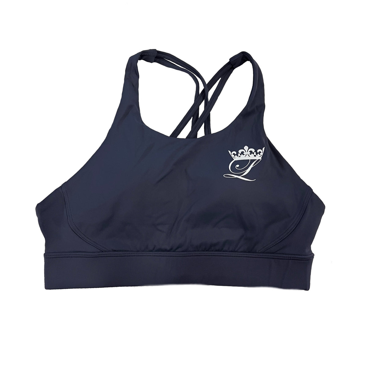 Brassière de sport bleu foncé