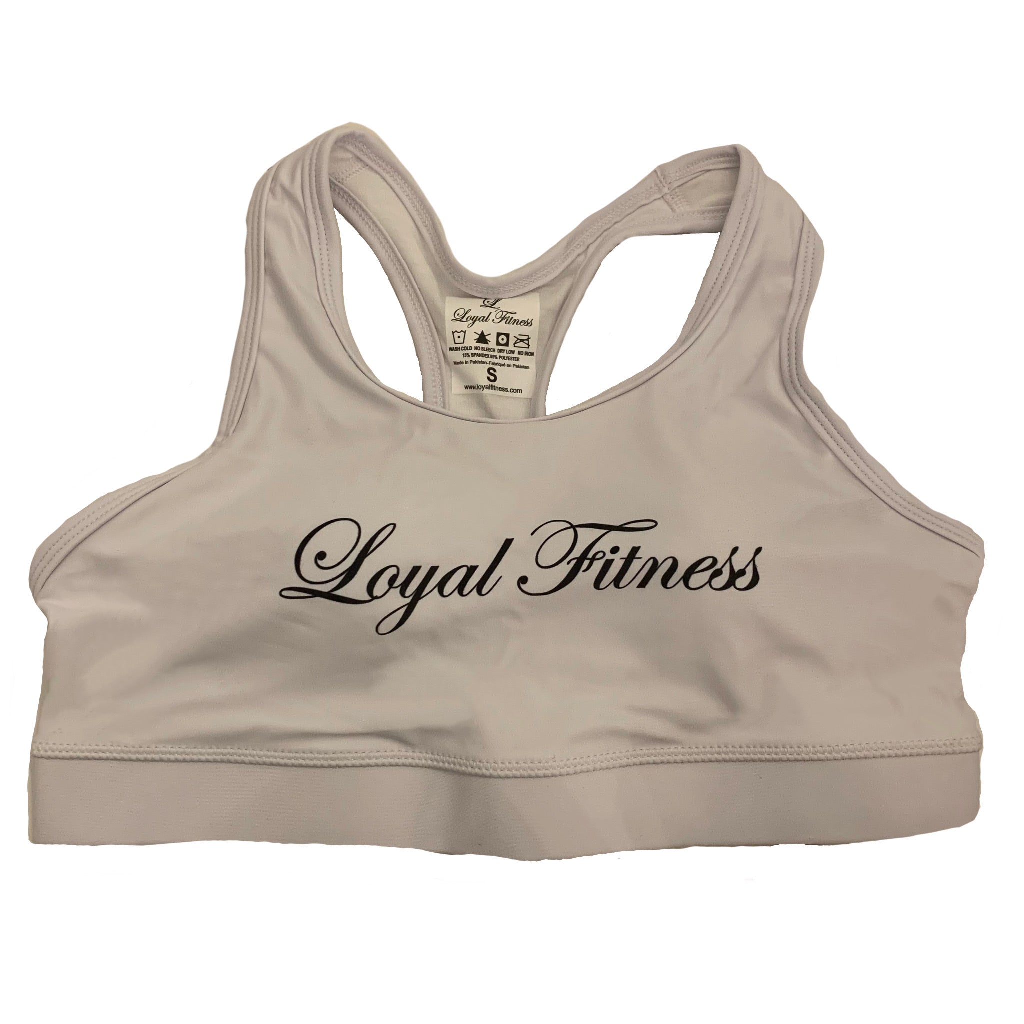 White Sports bra - Loyal Fitness™